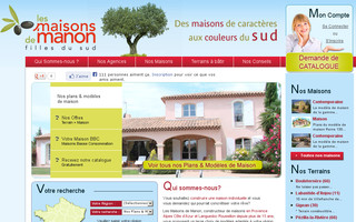 maisons-de-manon.fr website preview