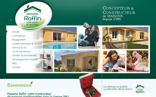 raffin.fr website preview