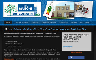 maisons-du-cotentin.fr website preview
