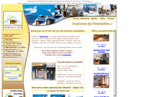 immobilier-pyrenees.com website preview