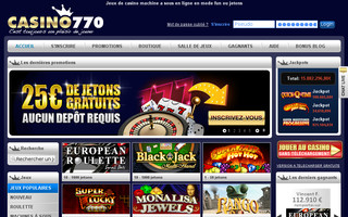casino770.com website preview