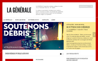 lagenerale.fr website preview