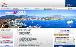 2a.cci.fr website preview