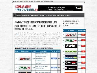 comparateur-paris-sportifs.fr website preview