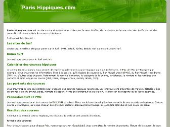 paris-hippiques.com website preview