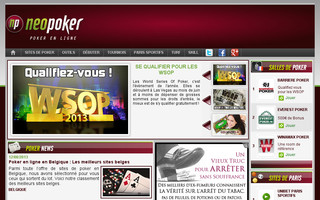 neopoker.fr website preview