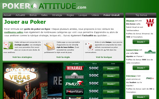 poker-attitude.com website preview