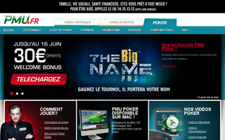 poker.pmu.fr website preview