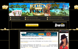 eden-poker.com website preview