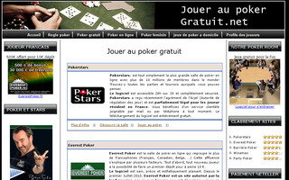 joueraupokergratuit.net website preview