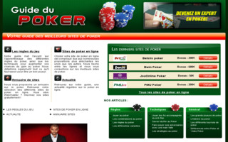 le-guide-du-poker.com website preview