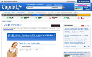 taux.capital.fr website preview