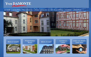 yves-damonte.fr website preview