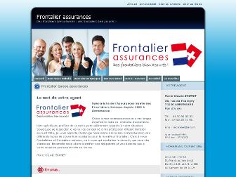 frontalier-assurances.com website preview