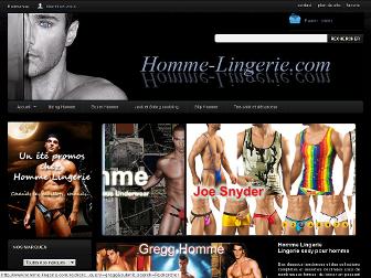 homme-lingerie.com website preview