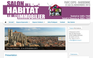 salonimmonarbonne.com website preview