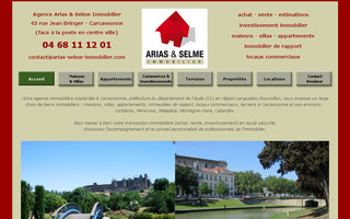 arias-selme-immobilier.com website preview