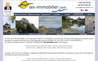 ias-immobilier.com website preview