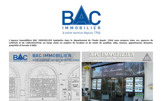bac-immobilier.com website preview