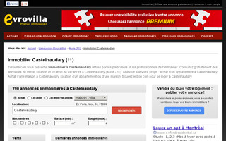 immobilier-castelnaudary.evrovilla.com website preview
