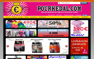 pourkedal.com website preview