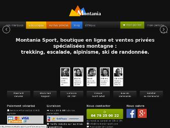 montania-sport.com website preview
