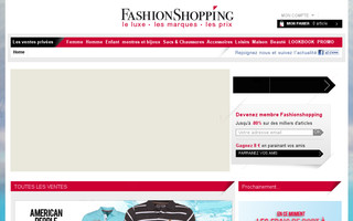 fashionshopping.com website preview