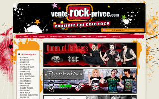 vente-rock-privee.com website preview