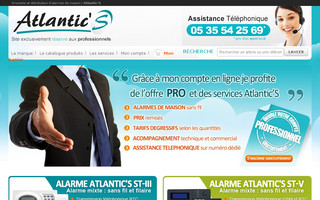 atlantics.fr website preview