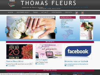 thomasfleurs.fr website preview