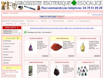 grossiste.esocalice.com website preview