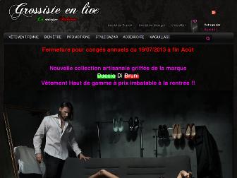 grossiste-en-live.com website preview