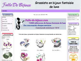 folle-de-bijoux.com website preview