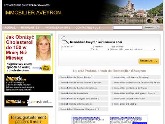 immobilieraveyron.fr website preview