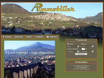 apimmobilier.fr website preview