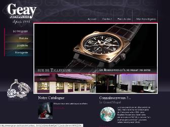 geay-joailliers.fr website preview