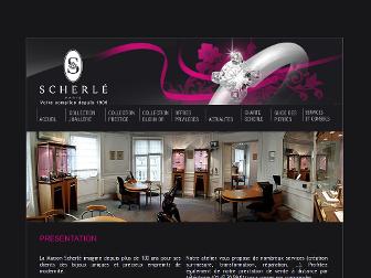 scherle.fr website preview