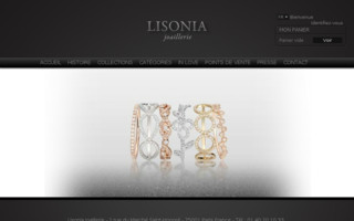 lisonia.fr website preview