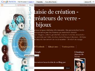 bijoux-fantaisie-verre.blogspot.com website preview