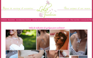 lolaframboise.com website preview