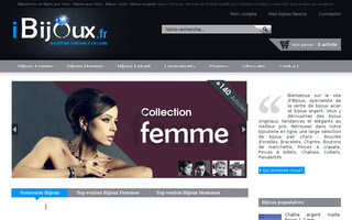 ibijoux.fr website preview