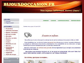 bijouxdoccasion.fr website preview