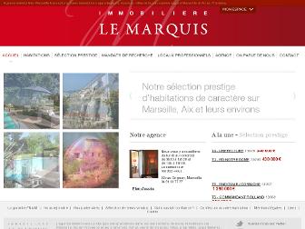 immobiliere-lemarquis.fr website preview
