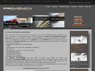 provencia-gestion.com website preview