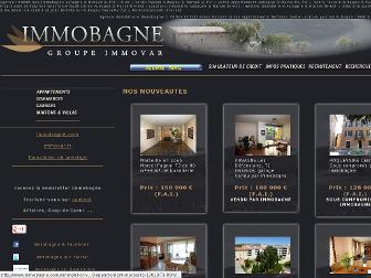 immobagne.com website preview