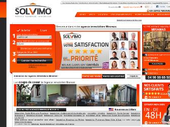 immobilier-miramas.solvimo.com website preview