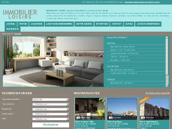 immobilier-loisirs.com website preview