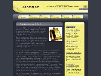 acheter-or.com website preview