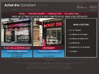 achat-or-paris.com website preview