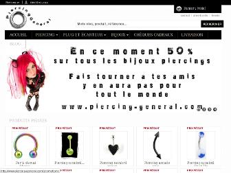 piercing-general.com website preview